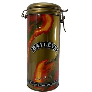 Baileys The Original Tin Canister Collectible Vintage Storage Container